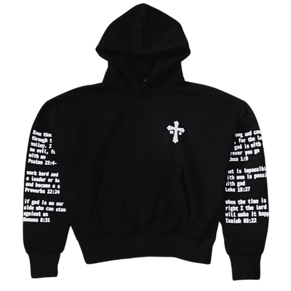 Christelijke Oversized Men of God Hoodie Heren Met Bijbelverzen